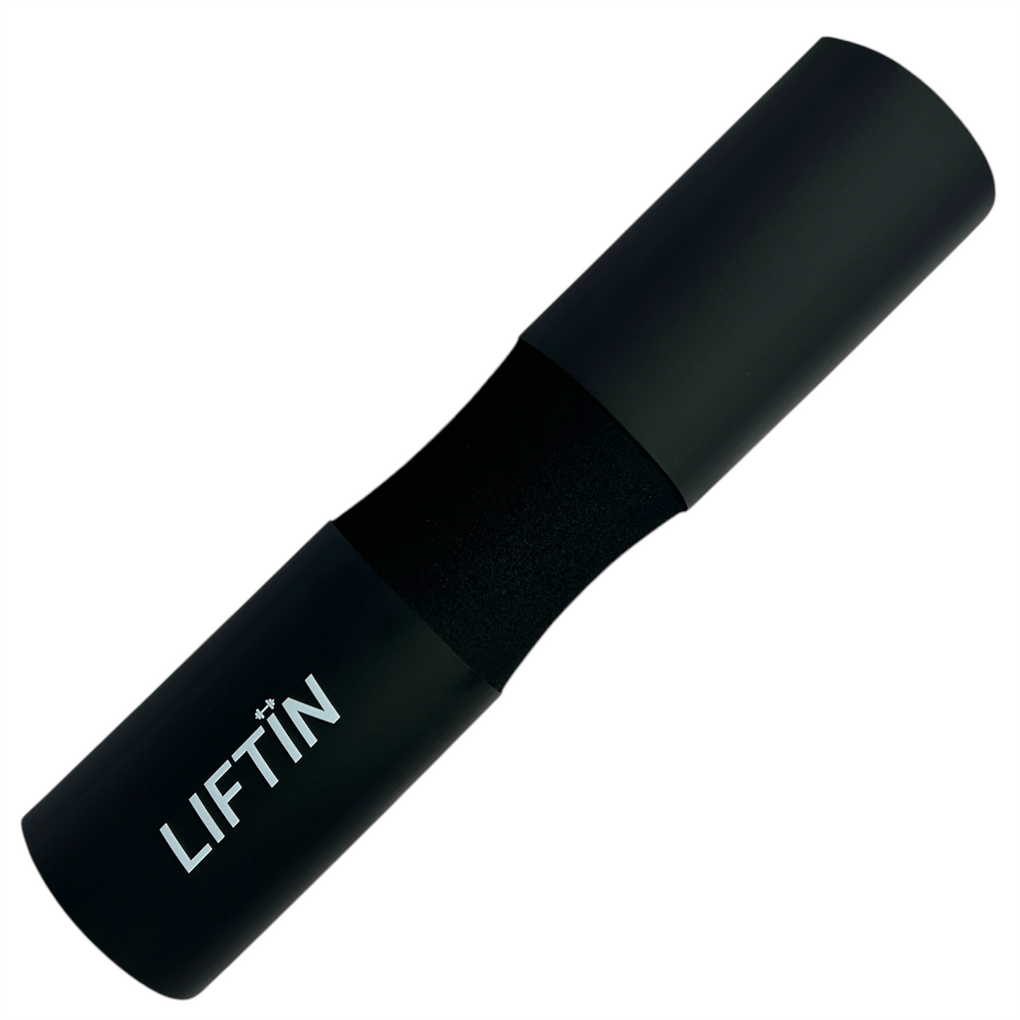 LIFTIN barbell kussen - stijlvolle zwart pad voor ultiem comfort en bescherming tijdens fitness - vooraanzicht