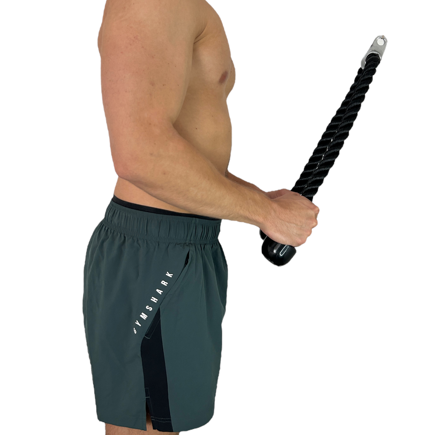 LIFTIN tricep touw 100cm triceps touwen voor meer bewegingsvrijheid tijdens workouts - gebruiksvoorbeeld