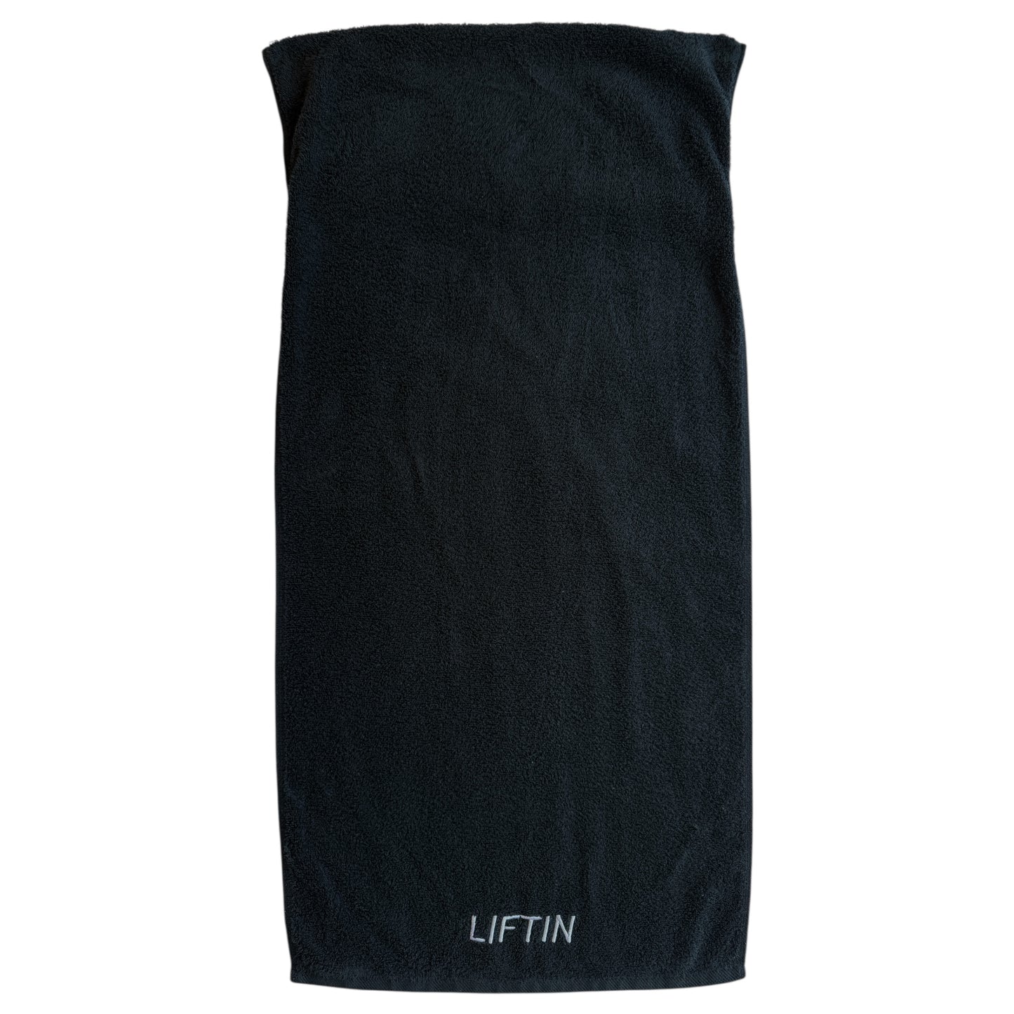 Sports towel Cotton Black