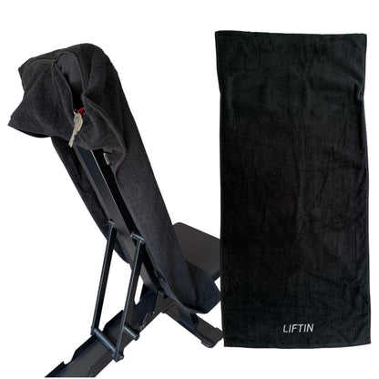 Sporthanddoek 100% Katoen XL Zwart